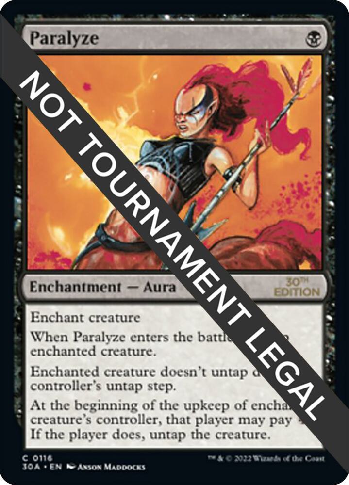 Paralyze [30th Anniversary Edition] 116
