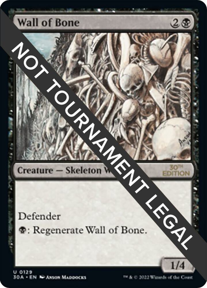 Wall of Bone [30th Anniversary Edition] 129