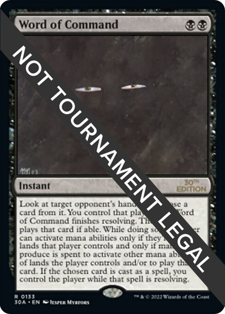 Word of Command [30th Anniversary Edition] 133