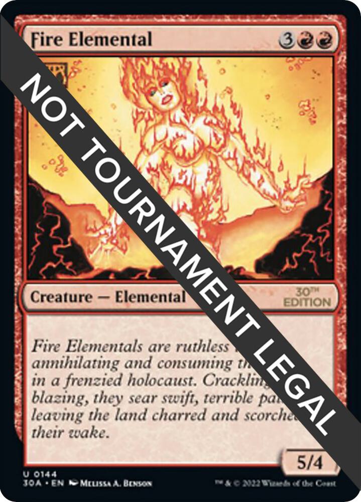 Fire Elemental [30th Anniversary Edition] 144