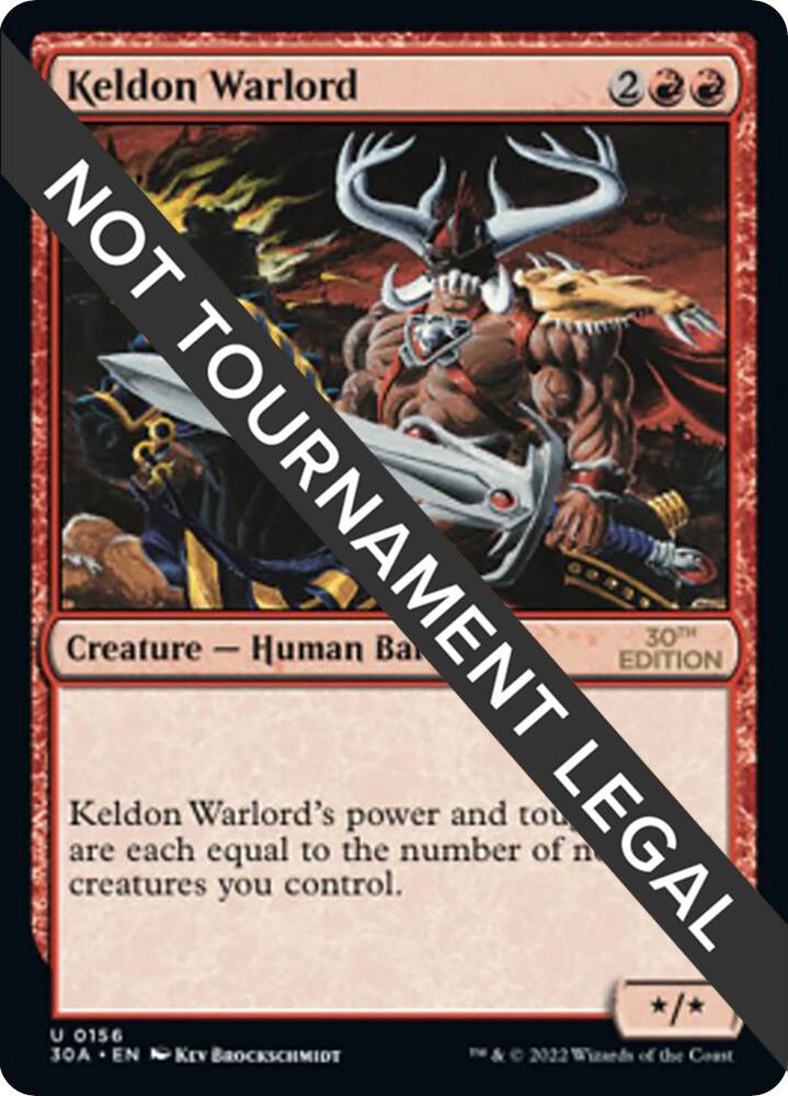Keldon Warlord [30th Anniversary Edition] 156