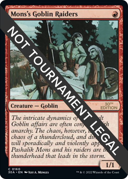 Mons's Goblin Raiders [30th Anniversary Edition] 160