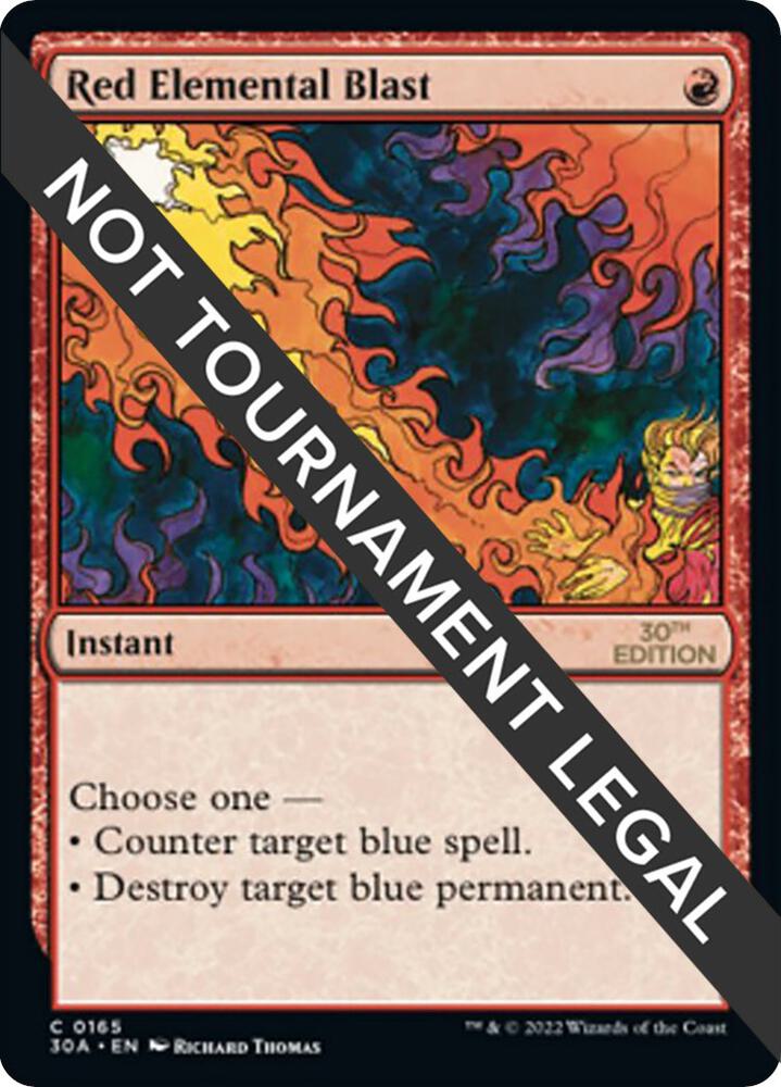 Red Elemental Blast [30th Anniversary Edition] 165