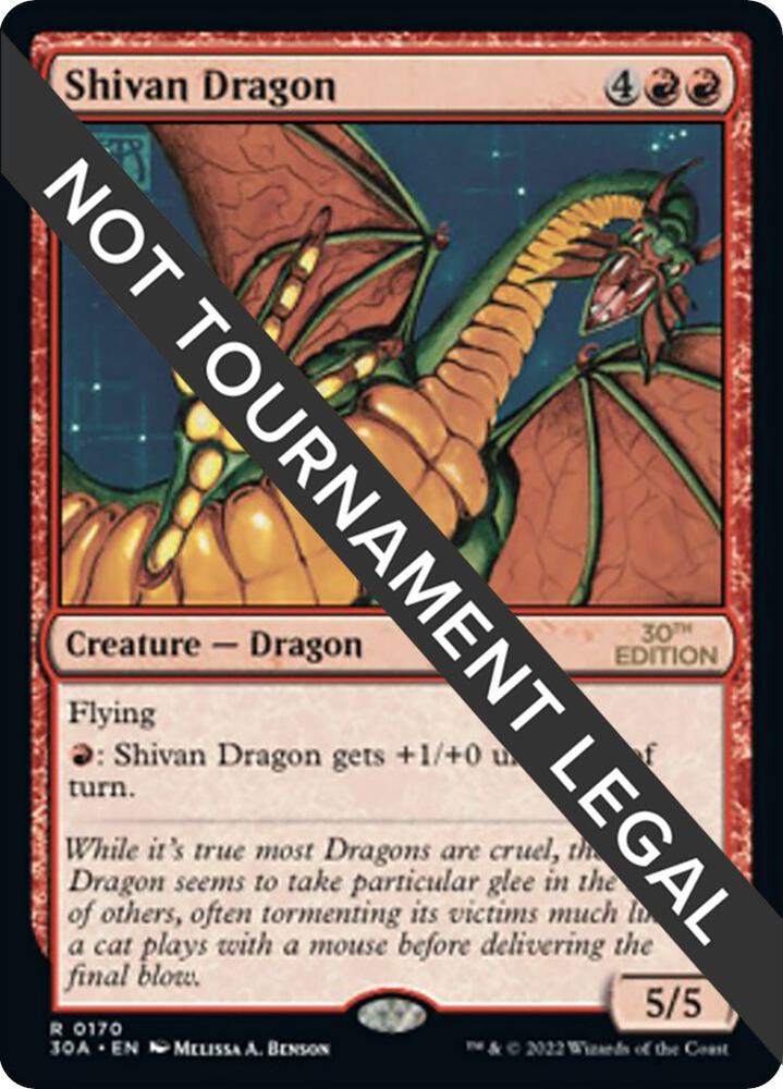 Shivan Dragon [30th Anniversary Edition] 170