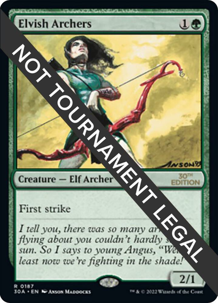 Elvish Archers [30th Anniversary Edition] 187