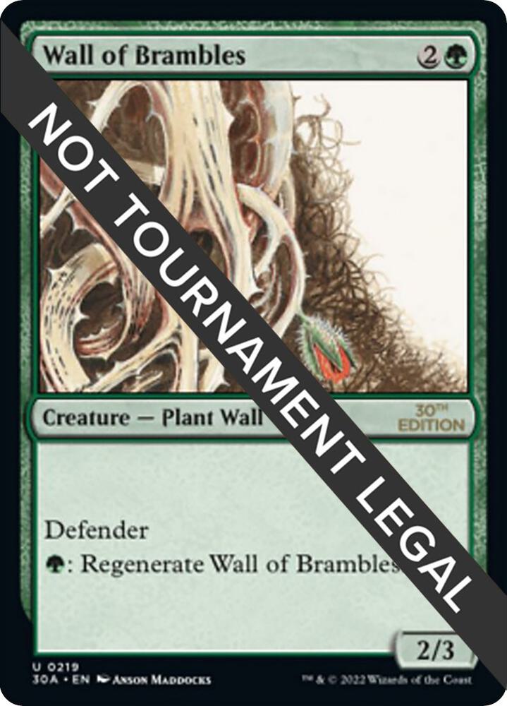 Wall of Brambles [30th Anniversary Edition] 219