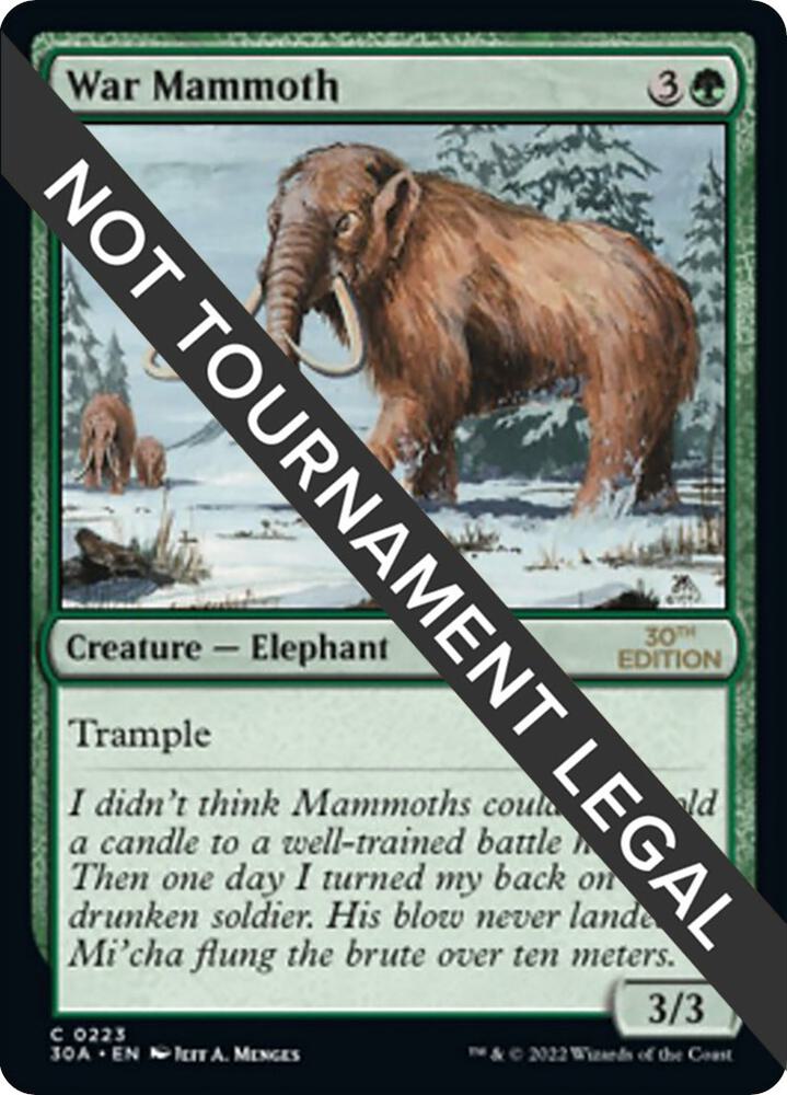 War Mammoth [30th Anniversary Edition] 223