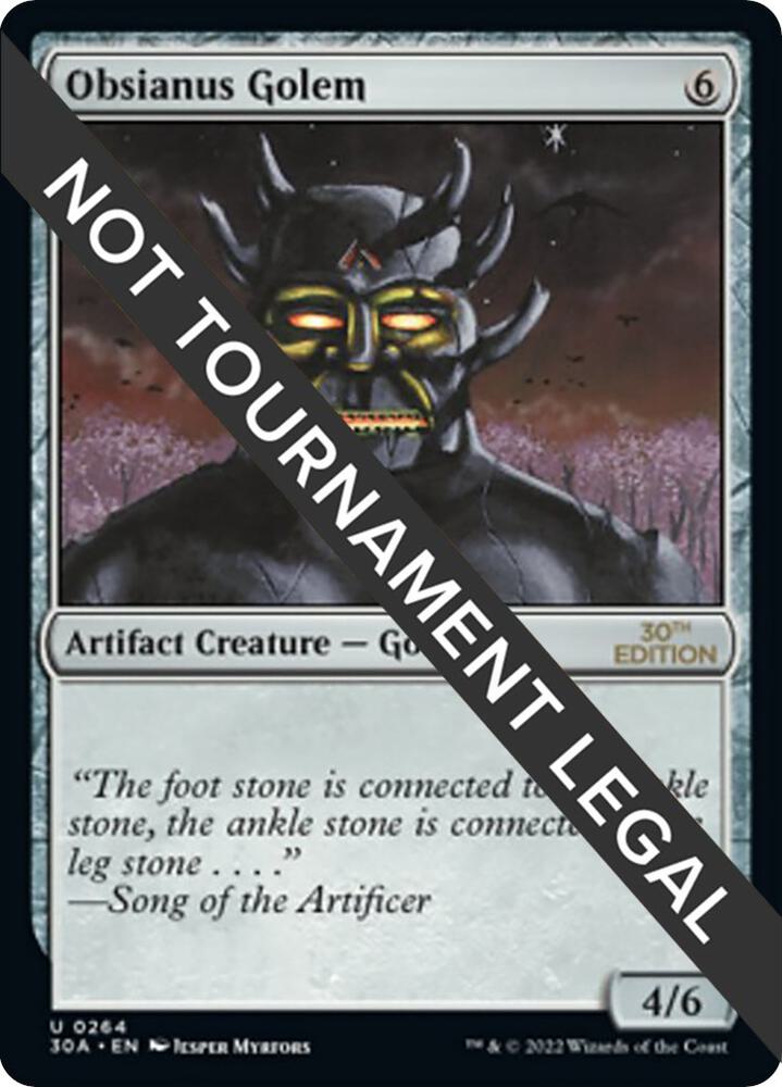 Obsianus Golem [30th Anniversary Edition] 264