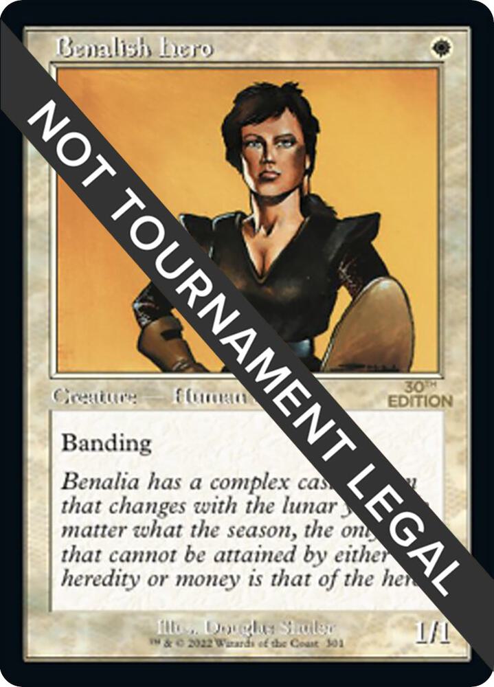 Benalish Hero (Retro Frame) [30th Anniversary Edition] 301