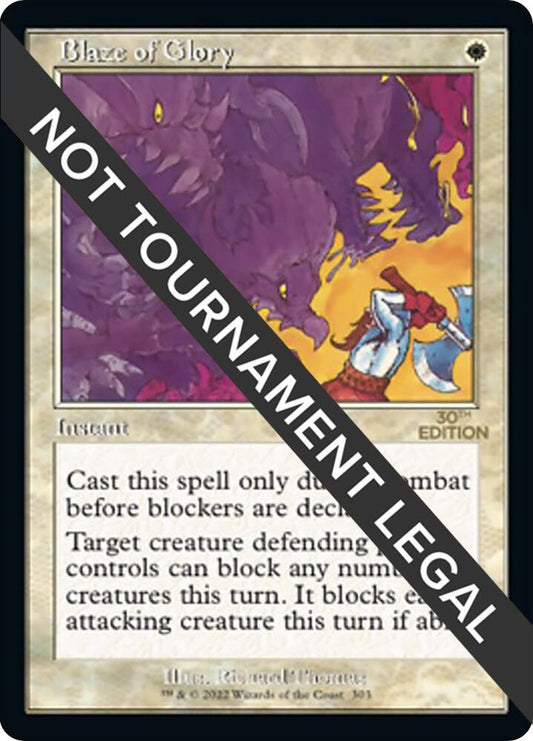 Blaze of Glory (Retro Frame) [30th Anniversary Edition] 303