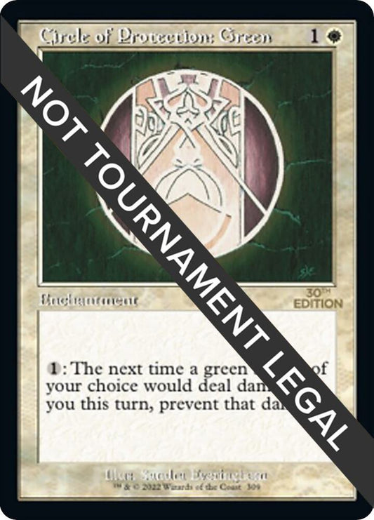 Circle of Protection: Green (Retro Frame) [30th Anniversary Edition] 309