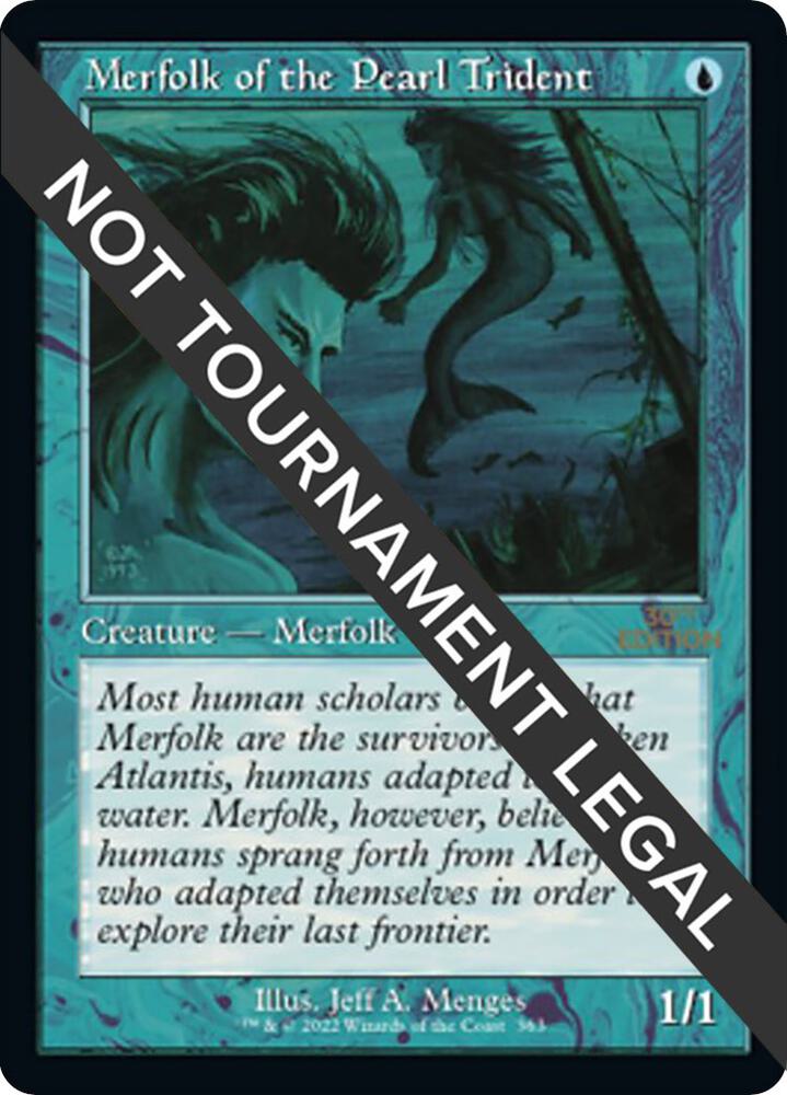 Merfolk of the Pearl Trident (Retro Frame) [30th Anniversary Edition] 363