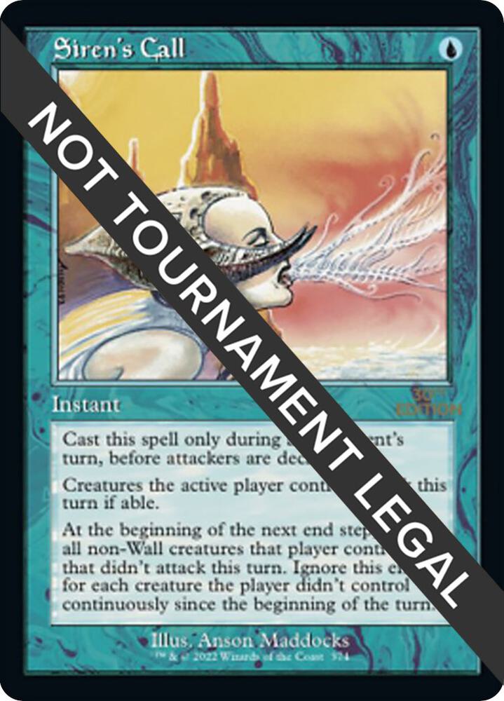 Siren's Call (Retro Frame) [30th Anniversary Edition] 374