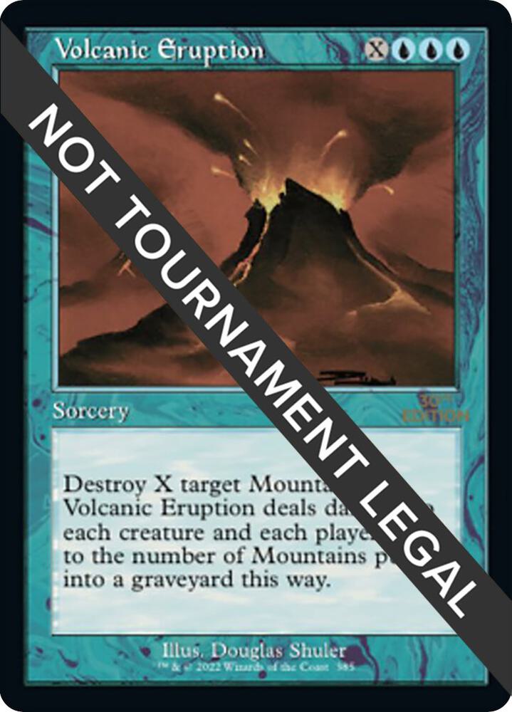 Volcanic Eruption (Retro Frame) [30th Anniversary Edition] 385