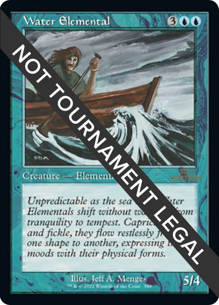 Water Elemental (Retro Frame) [30th Anniversary Edition] 388