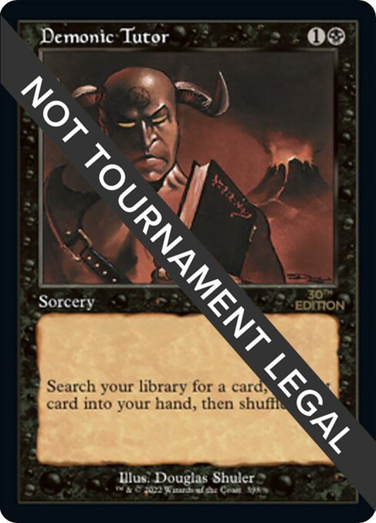 Demonic Tutor (Retro Frame) [30th Anniversary Edition] 398