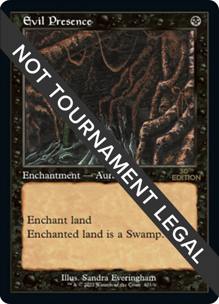 Evil Presence (Retro Frame) [30th Anniversary Edition] 401