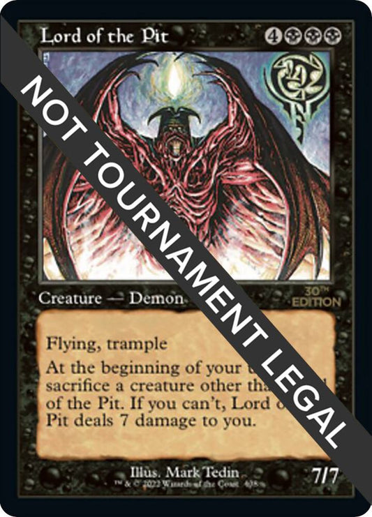 Lord of the Pit (Retro Frame) [30th Anniversary Edition] 408