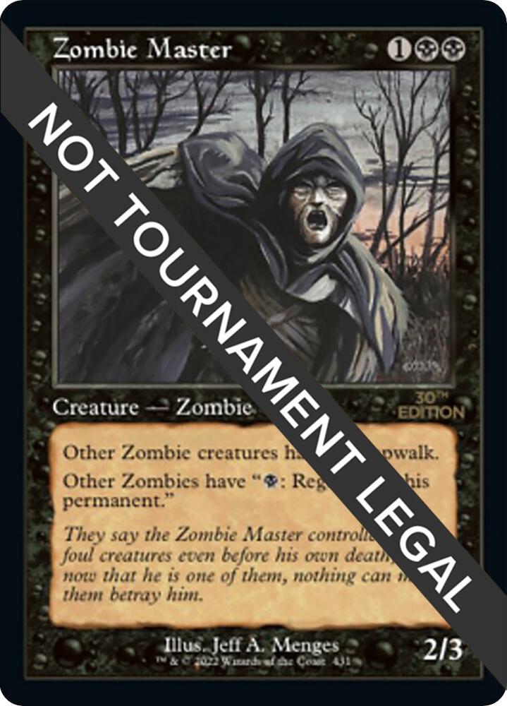 Zombie Master (Retro Frame) [30th Anniversary Edition] 431