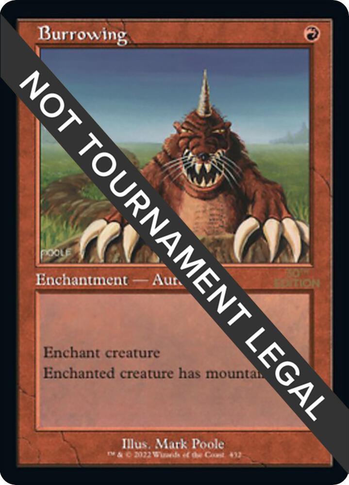 Burrowing (Retro Frame) [30th Anniversary Edition] 432