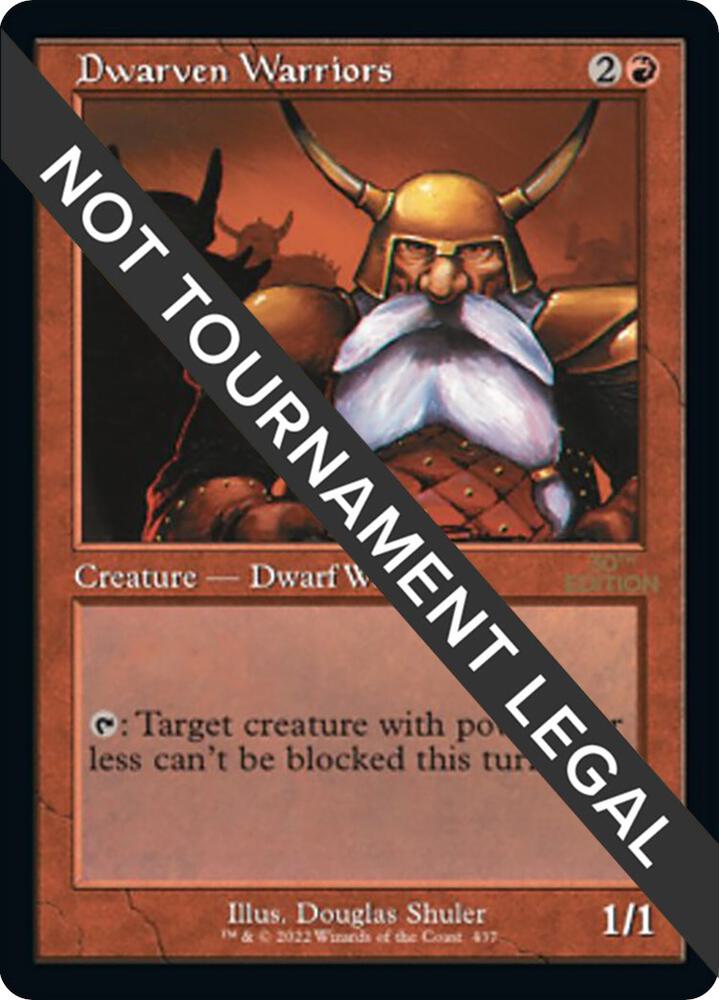 Dwarven Warriors (Retro Frame) [30th Anniversary Edition] 437