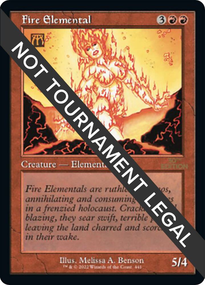 Fire Elemental (Retro Frame) [30th Anniversary Edition] 441