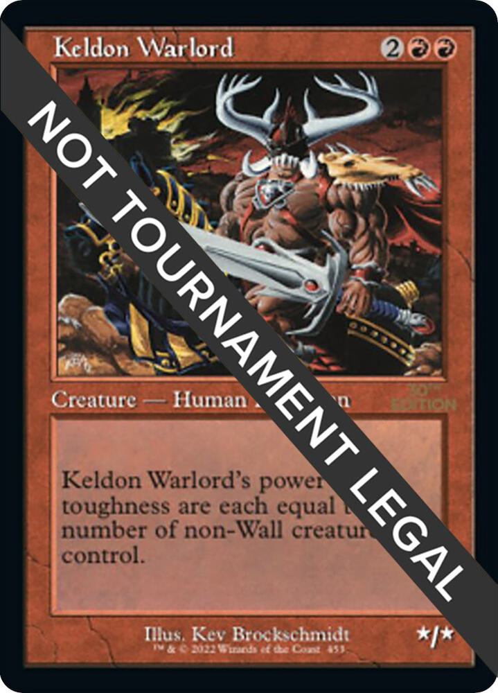 Keldon Warlord (Retro Frame) [30th Anniversary Edition] 453