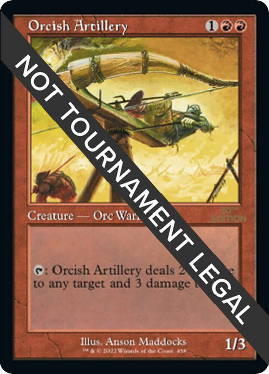 Orcish Artillery (Retro Frame) [30th Anniversary Edition] 458