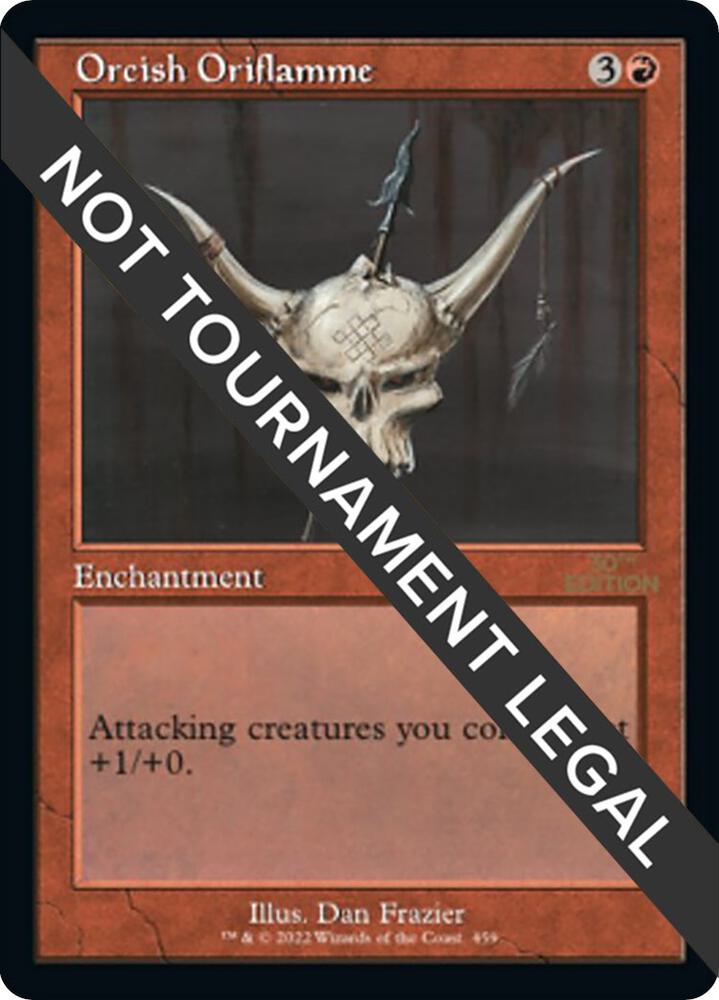 Orcish Oriflamme (Retro Frame) [30th Anniversary Edition] 459