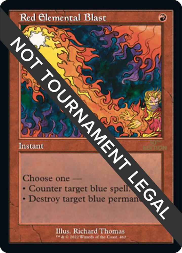 Red Elemental Blast (Retro Frame) [30th Anniversary Edition] 462