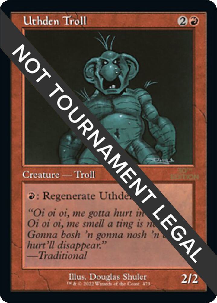 Uthden Troll (Retro Frame) [30th Anniversary Edition] 473