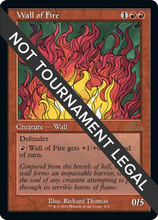 Wall of Fire (Retro Frame) [30th Anniversary Edition] 474