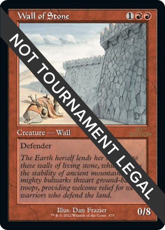 Wall of Stone (Retro Frame) [30th Anniversary Edition] 475