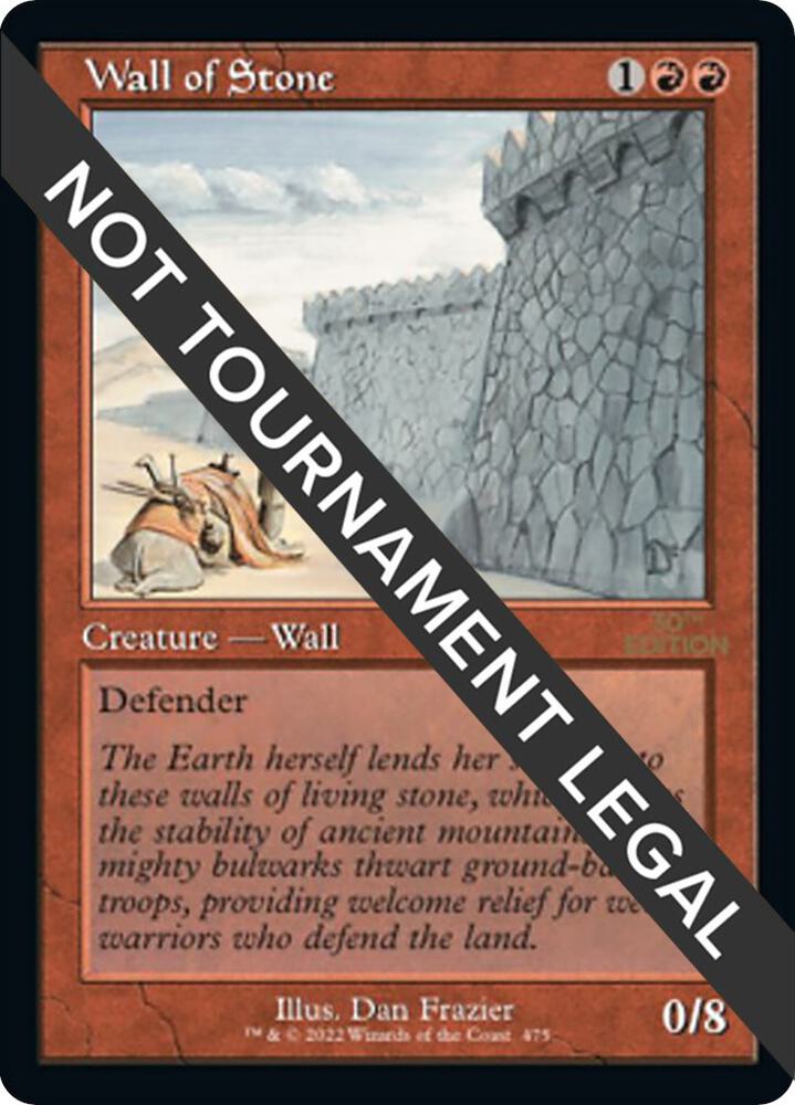 Wall of Stone (Retro Frame) [30th Anniversary Edition] 475