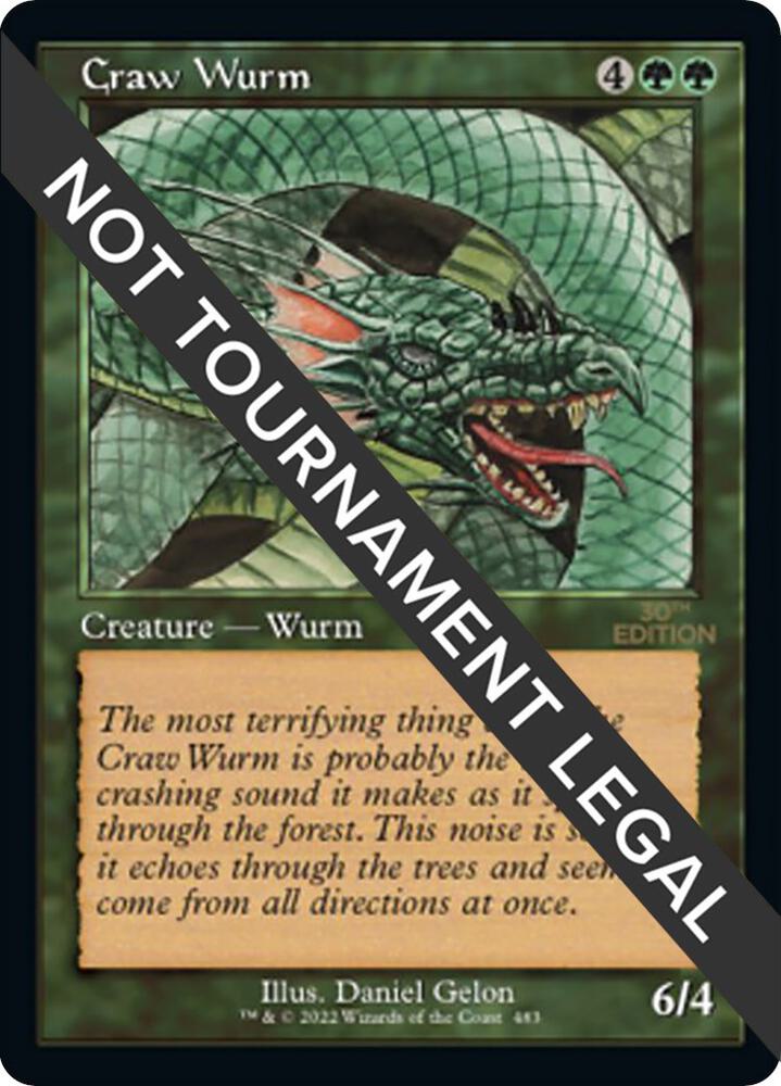 Craw Wurm (Retro Frame) [30th Anniversary Edition] 483
