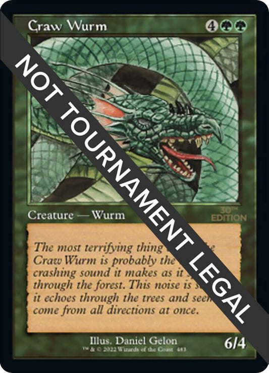 Craw Wurm (Retro Frame) [30th Anniversary Edition] 483