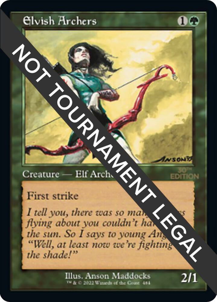 Elvish Archers (Retro Frame) [30th Anniversary Edition] 484