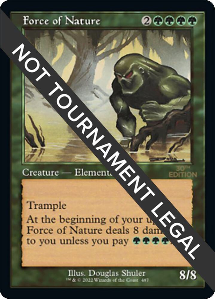 Force of Nature (Retro Frame) [30th Anniversary Edition] 487