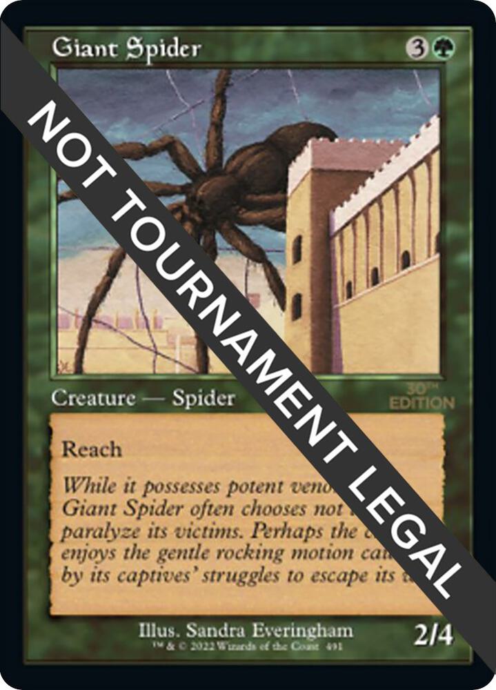 Giant Spider (Retro Frame) [30th Anniversary Edition] 491