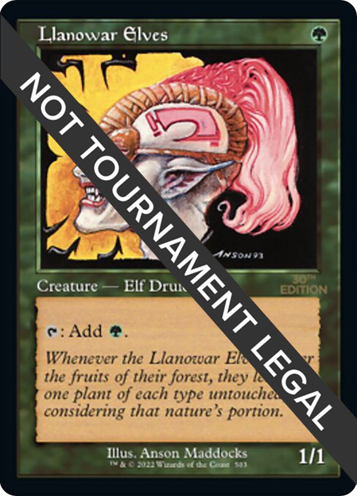 Llanowar Elves (Retro Frame) [30th Anniversary Edition] 503