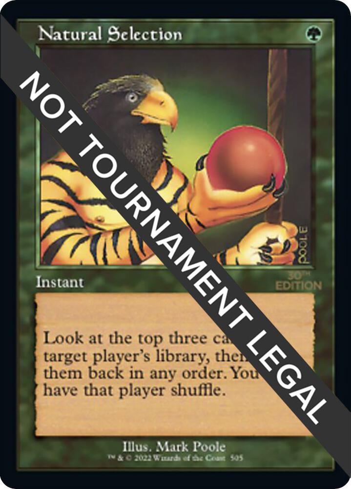 Natural Selection (Retro Frame) [30th Anniversary Edition] 505