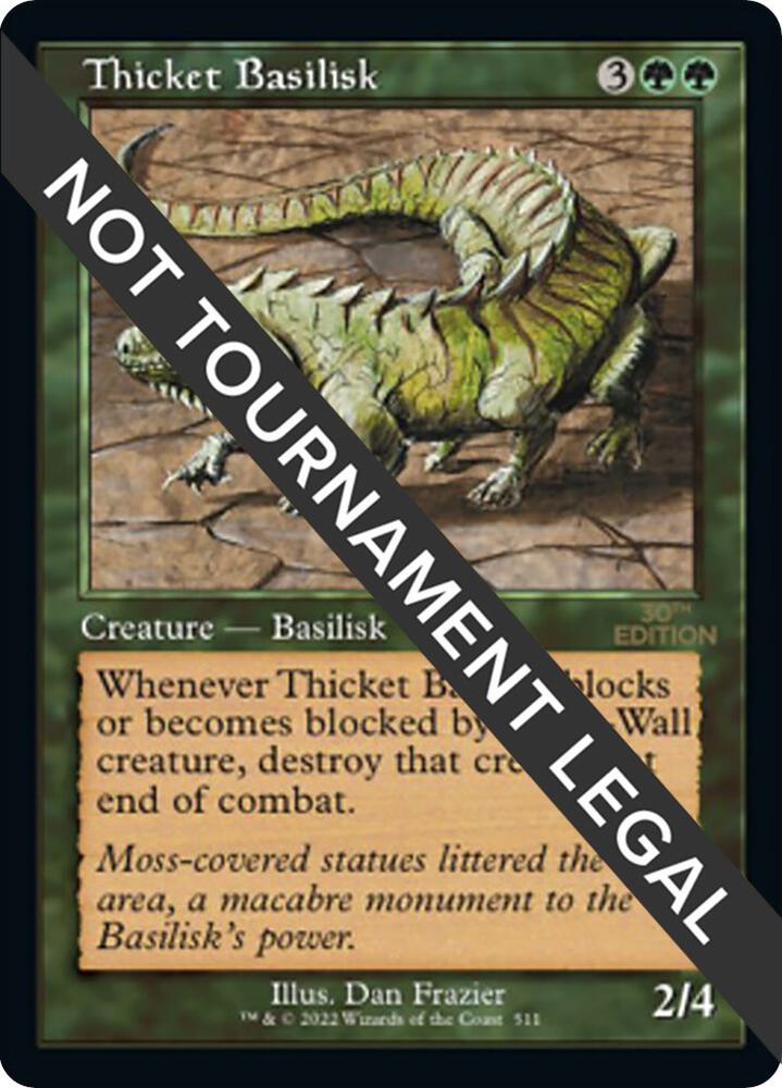 Thicket Basilisk (Retro Frame) [30th Anniversary Edition] 511