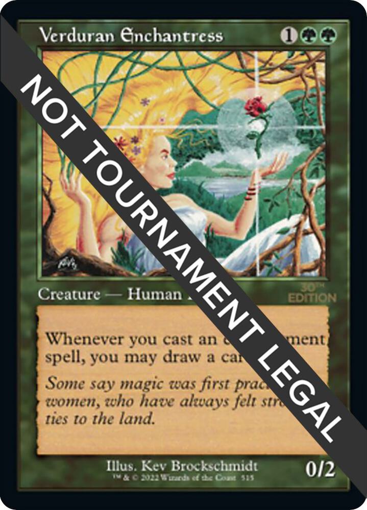 Verduran Enchantress (Retro Frame) [30th Anniversary Edition] 515