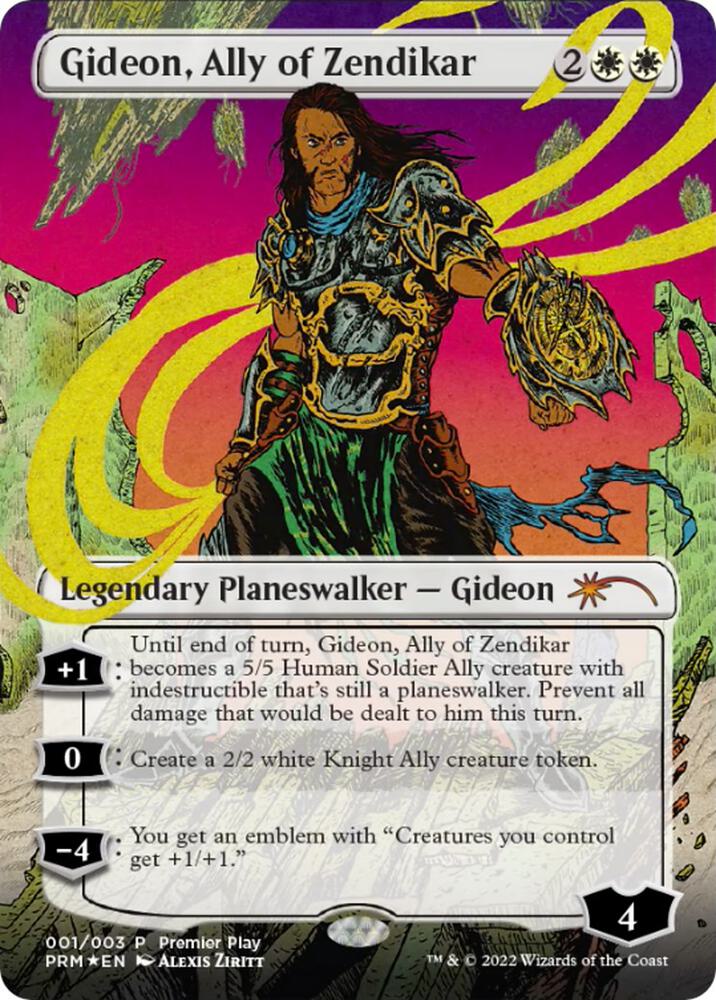 Gideon, Ally of Zendikar [Pro Tour Promos] 1