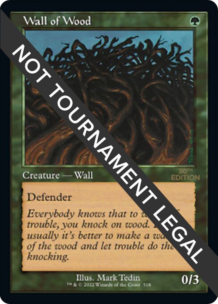 Wall of Wood (Retro Frame) [30th Anniversary Edition] 518