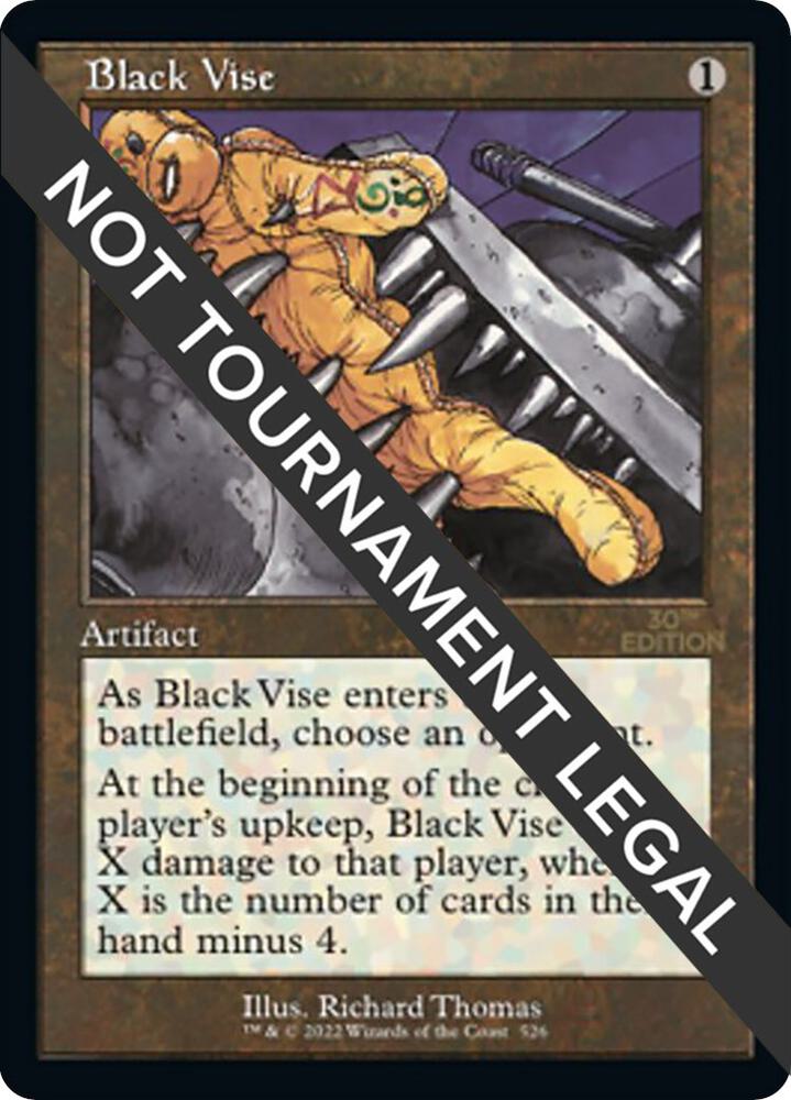 Black Vise (Retro Frame) [30th Anniversary Edition] 526