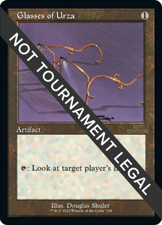 Glasses of Urza (Retro Frame) [30th Anniversary Edition] 538