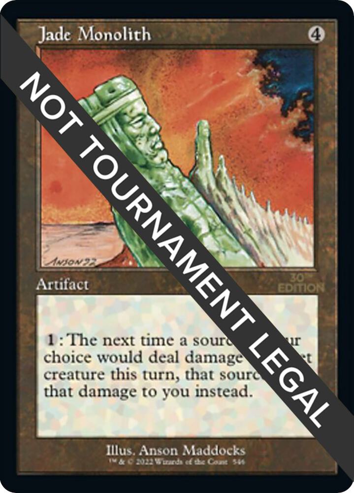 Jade Monolith (Retro Frame) [30th Anniversary Edition] 546