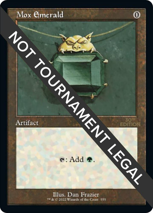Mox Emerald (Retro Frame) [30th Anniversary Edition] 555