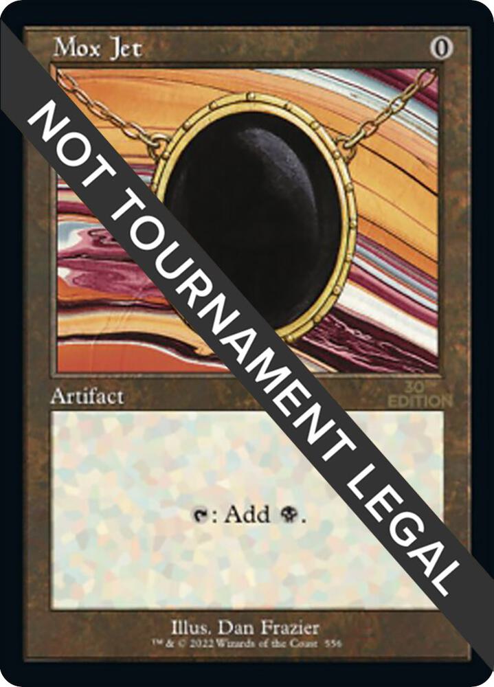 Mox Jet (Retro Frame) [30th Anniversary Edition] 556